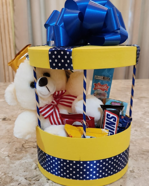 Cesta aniversário infantil
